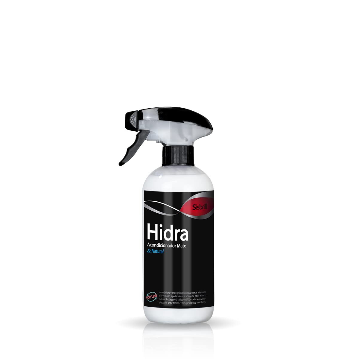 Sisbrill Hidra, Acondicionador y Restaurador de Salpicaderos y Piel, Acabado Mate Natural, Tacto Seco - 500 ml  
Sisbril