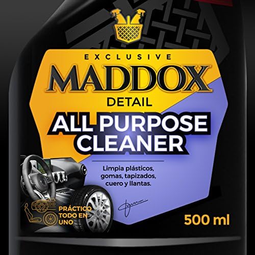 Maddox Detail - Limpia Tapicerías, Salpicadero | Perfecto para Limpieza de Coche Interior y Exterior | Limpia Todo en un