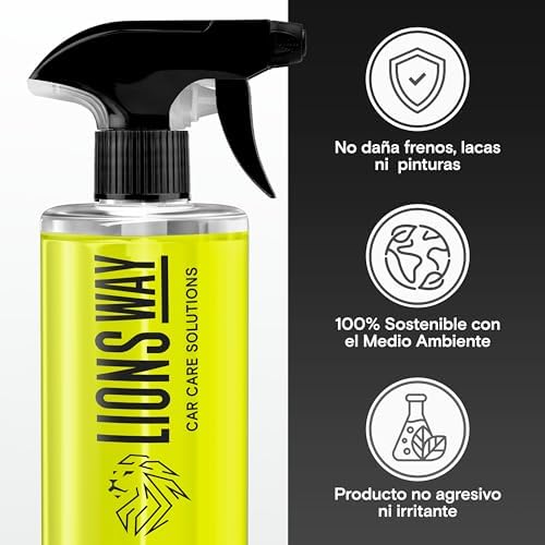  Limpia Llantas Coche Moto Instantáneo 5 Litros Limpiador Profesional
| Descontaminante Limpia Desengrasa Abriillumanta 