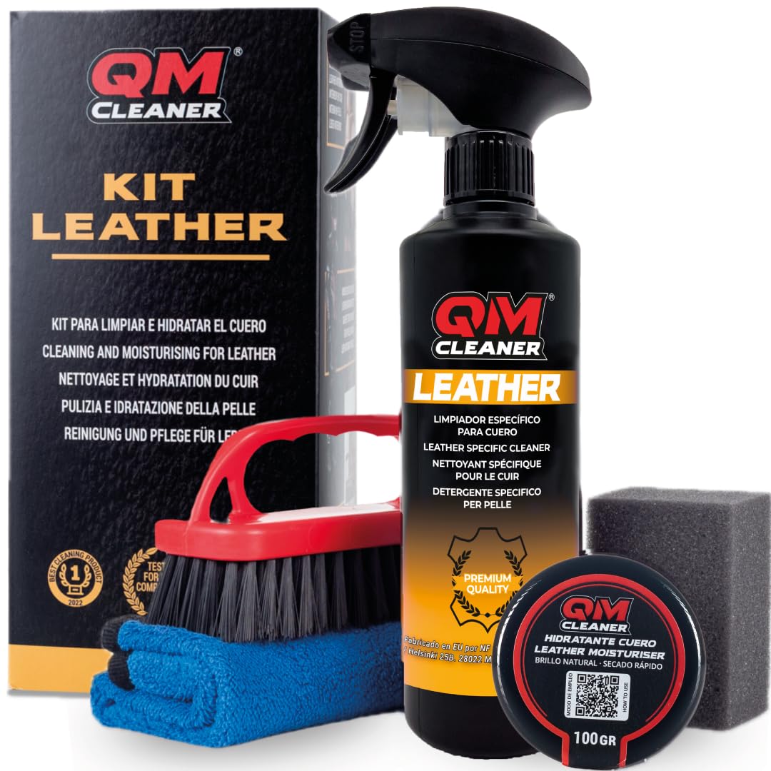  Cuidado y limpieza de cuero QM Cleaner Kit Leather
| Limpieza e hidratación Cuero QM Cleaner Kit Leather
| Cuidado de s