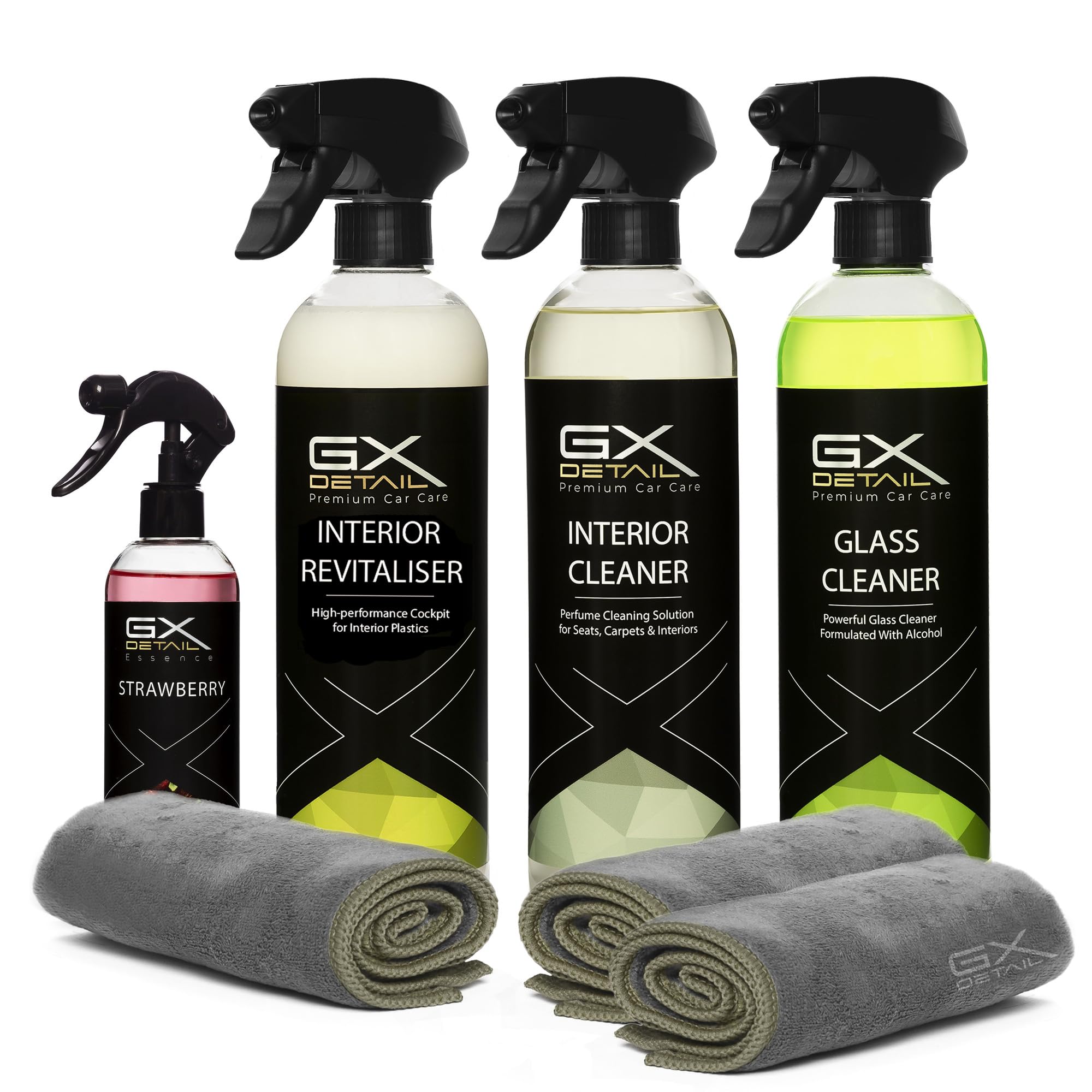  Kit Limpieza Coche GxDetail Profesional Incluye Accesorios y Ambientador
| GxDetail Herramientas Limpieza Coche Kit Com